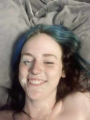 smiling for daddy