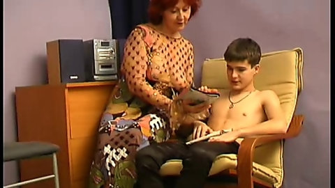 russian mom and son