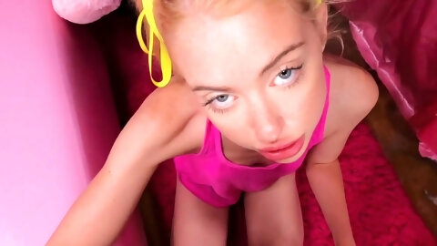 Petite stepdaughter POV pussydrilled by...