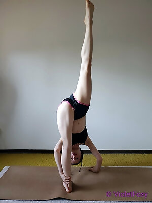 Working my Standing Split Pose