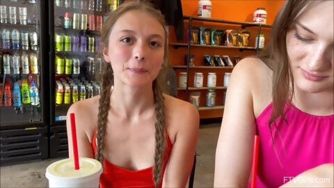 Mira & Olivia young lesbians hot porn...