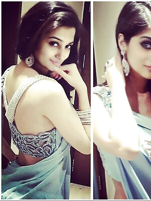 Looks sexy in saree but better without