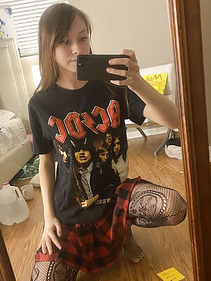 She told me to come, but I was already...